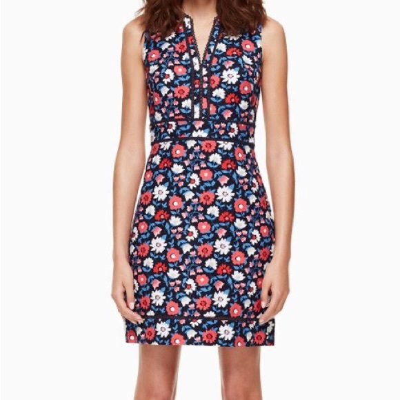 Kate Spade Shore Thing Daisy Floral Sheath Dress - Picture 9 of 10